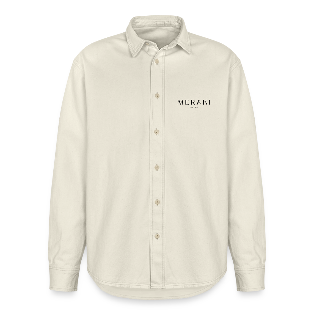 Relaxed Fit Bio Hemd - Natur