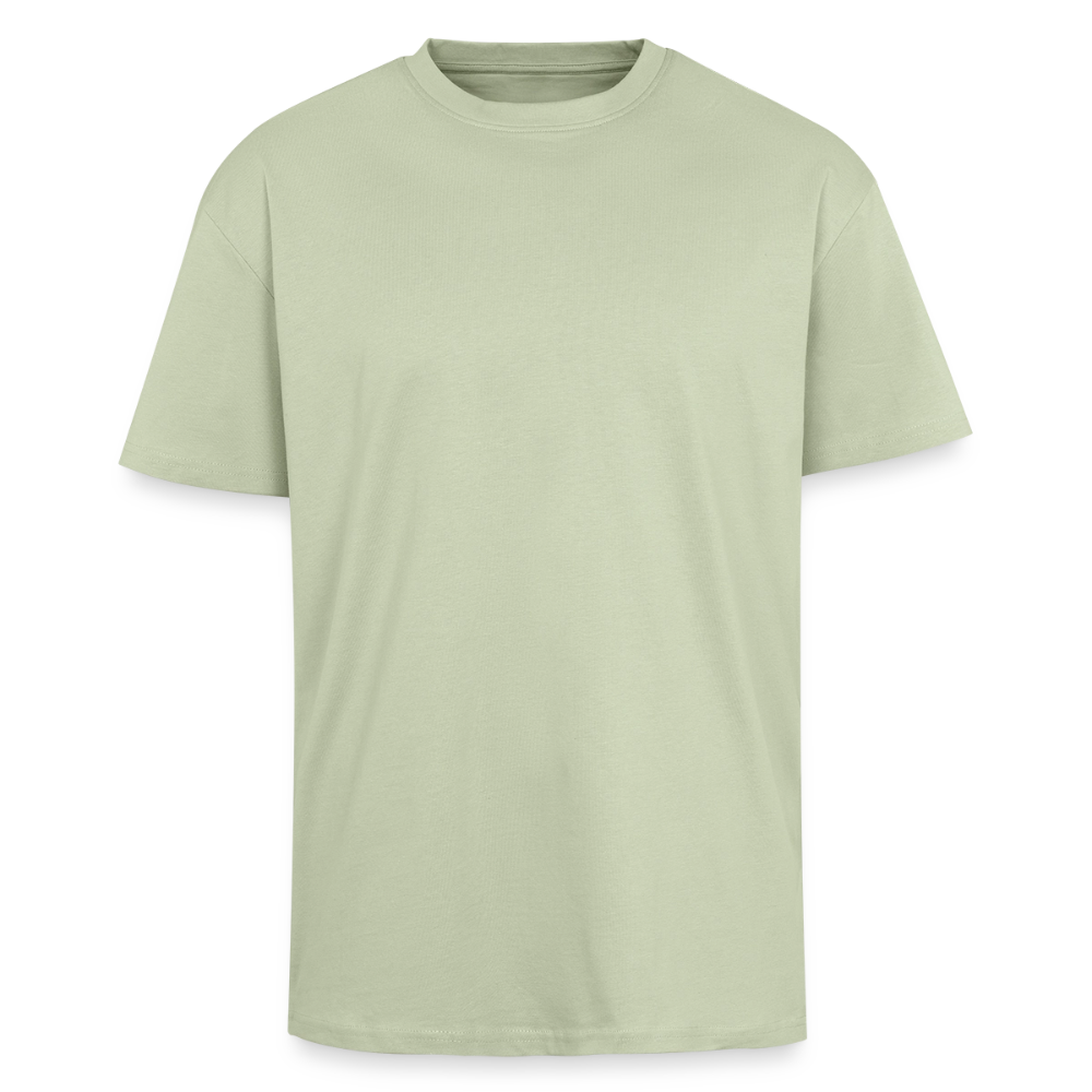 Oversized Heavyweight T-Shirt - CHESS - Leichtes Salbeigrün 