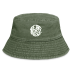 Vintage Bucket Hat - Olivgrün vintage