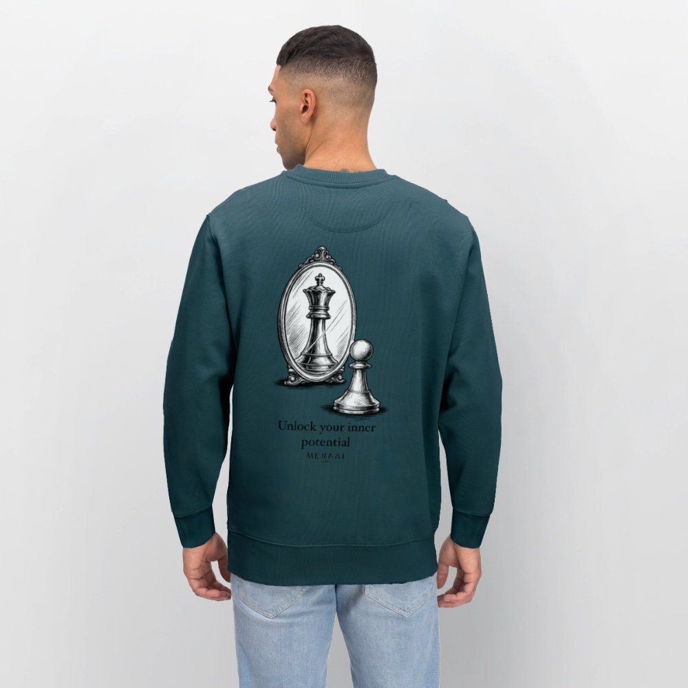 Stanley/Stella Unisex Bio-Sweatshirt CHANGER - Dunkles Petrol