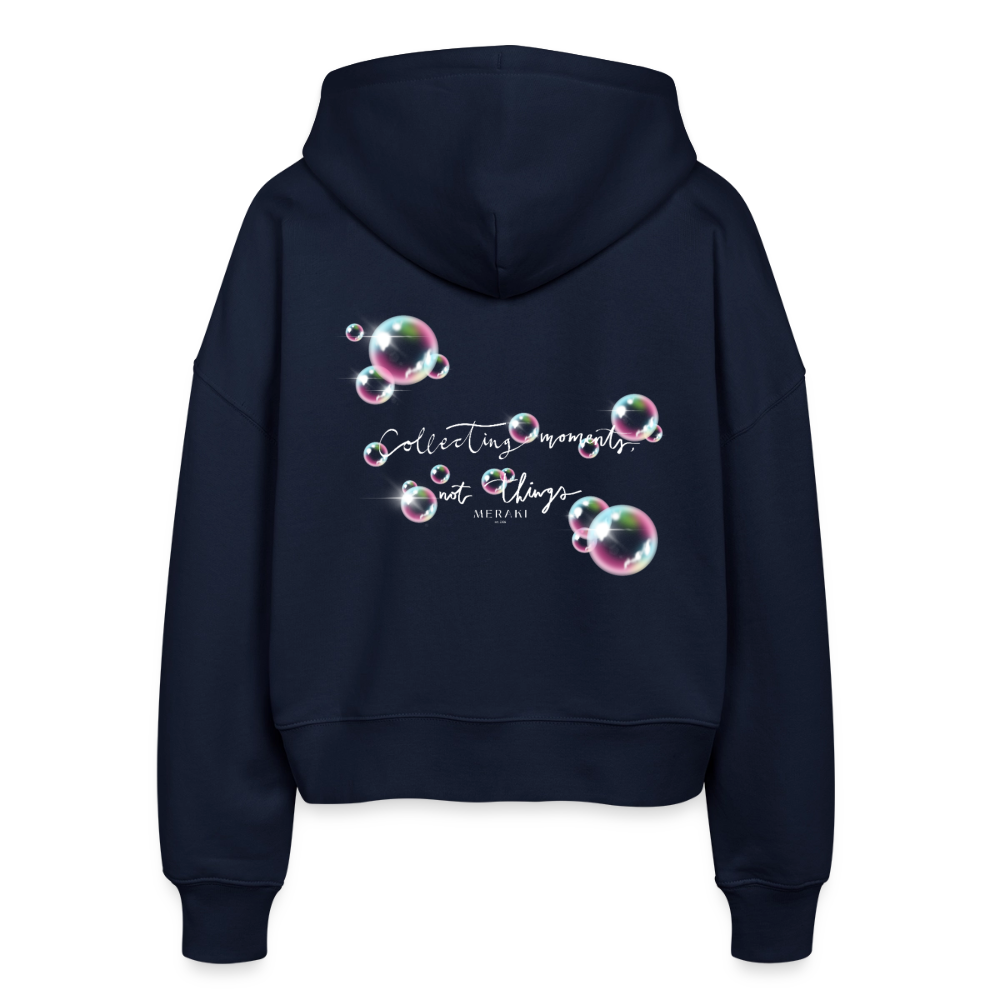 Stanley/Stella Boxy Frauen Bio Zip Hoodie Ida - Navy