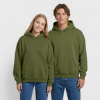 Oversized Heavyweight Hoodie - Sommergefühle - Khaki