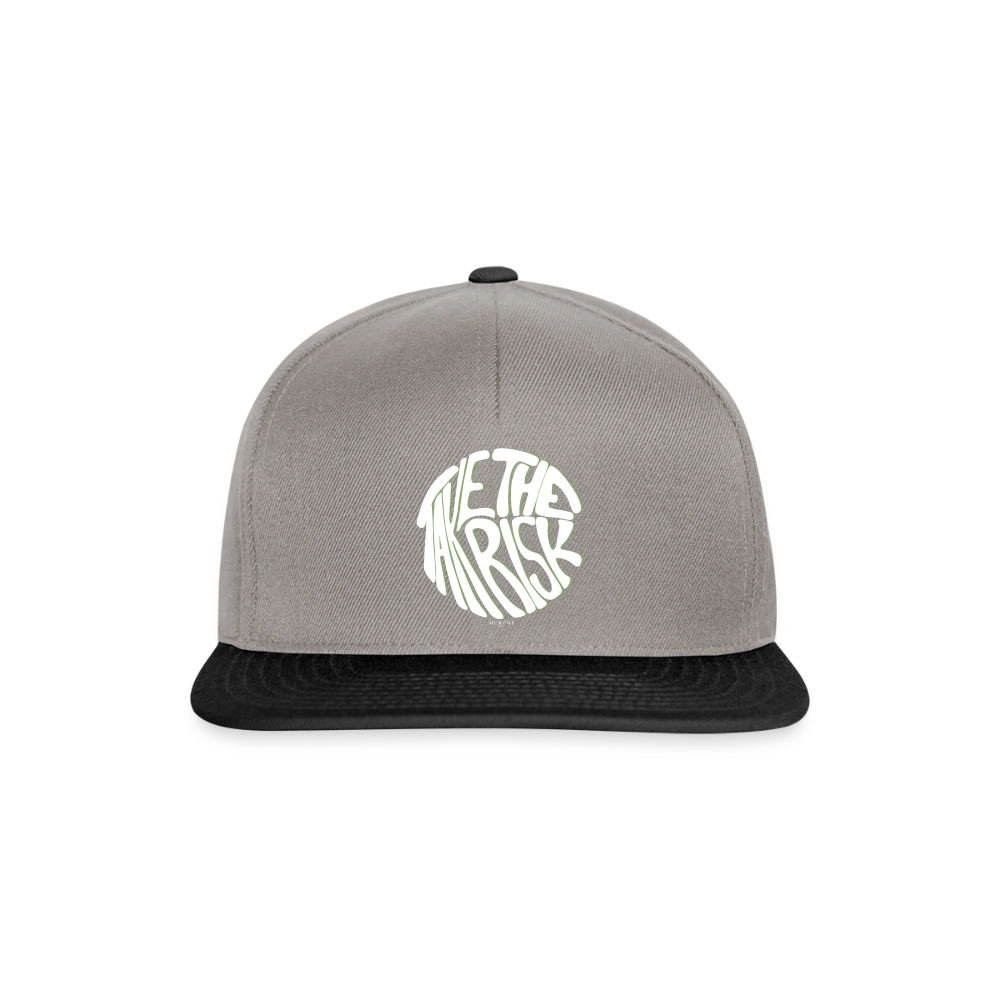 Snapback Cap - Graphit/Schwarz