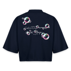 Boxy Frauen Recyceltes 1/2 Sleeved T-Shirt by Stanley/Stella - Navy