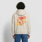 Oversized Heavyweight Hoodie - Orange Mood - Beige