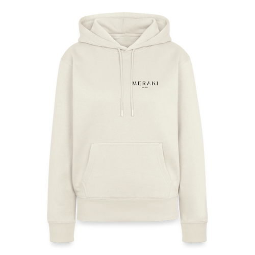 Frauen Premium Hoodie - Naturweiß