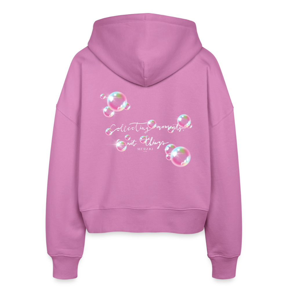 Stanley/Stella Boxy Frauen Bio Zip Hoodie Ida - Pink