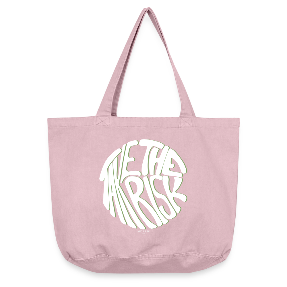 Vintage-Washed Shopper - Vintage Rosa