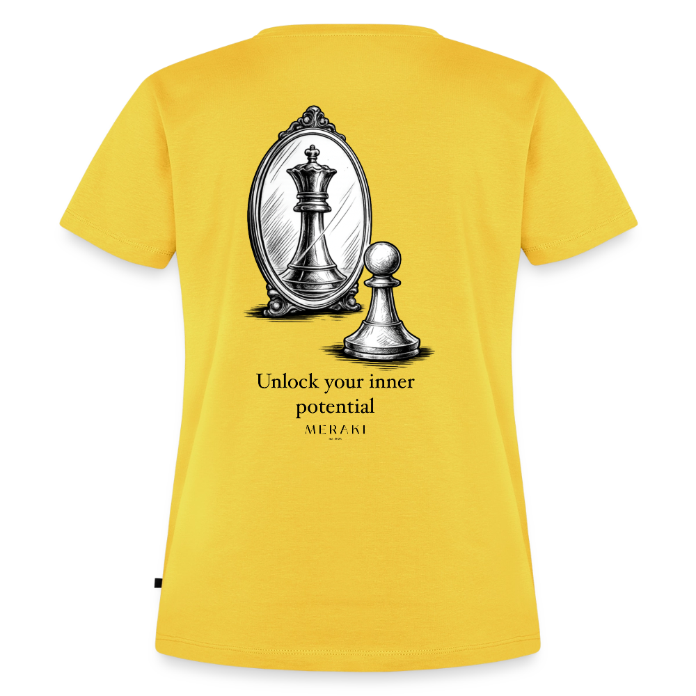 Frauen Premium T-Shirt - Sonnengelb