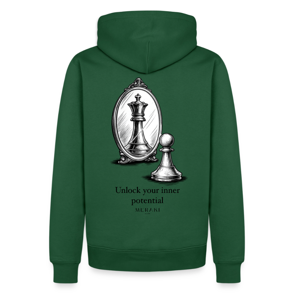 Männer Premium Hoodie - Flaschengrün